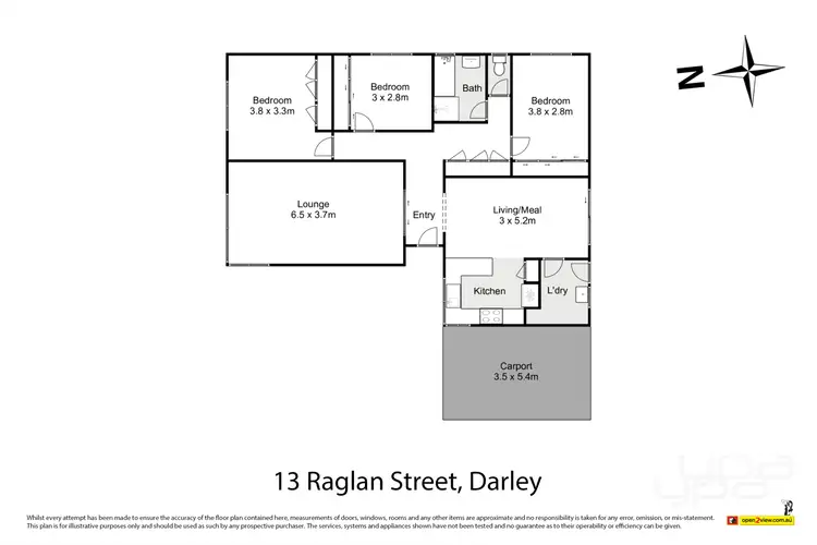 Floorplan of Homely land listing, 13 Raglan Street, Darley VIC 3340