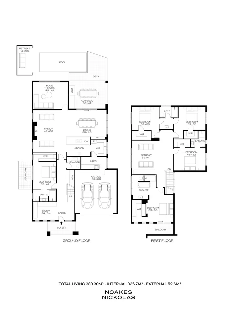 Floorplan of Homely house listing, 28A Oleander Street East, South Brighton SA 5048