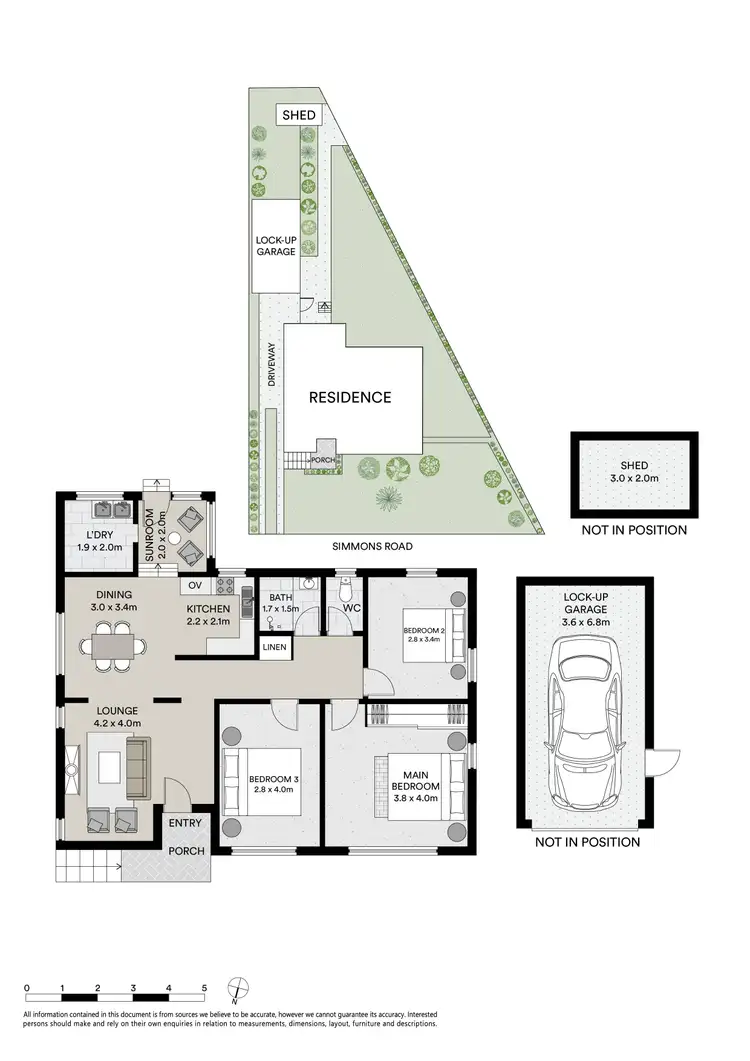 Floorplan of Homely house listing, 25 Simmons Road, Kingsgrove NSW 2208