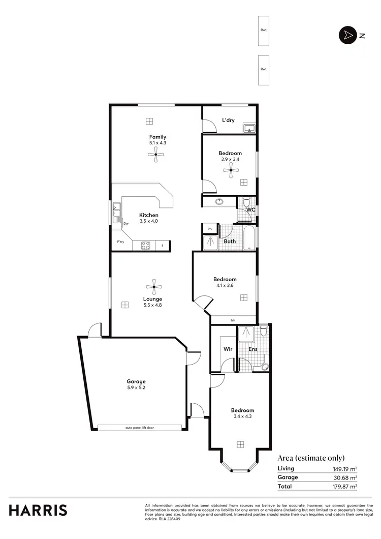 Floorplan of Homely house listing, 14A Sare Street, Hectorville SA 5073