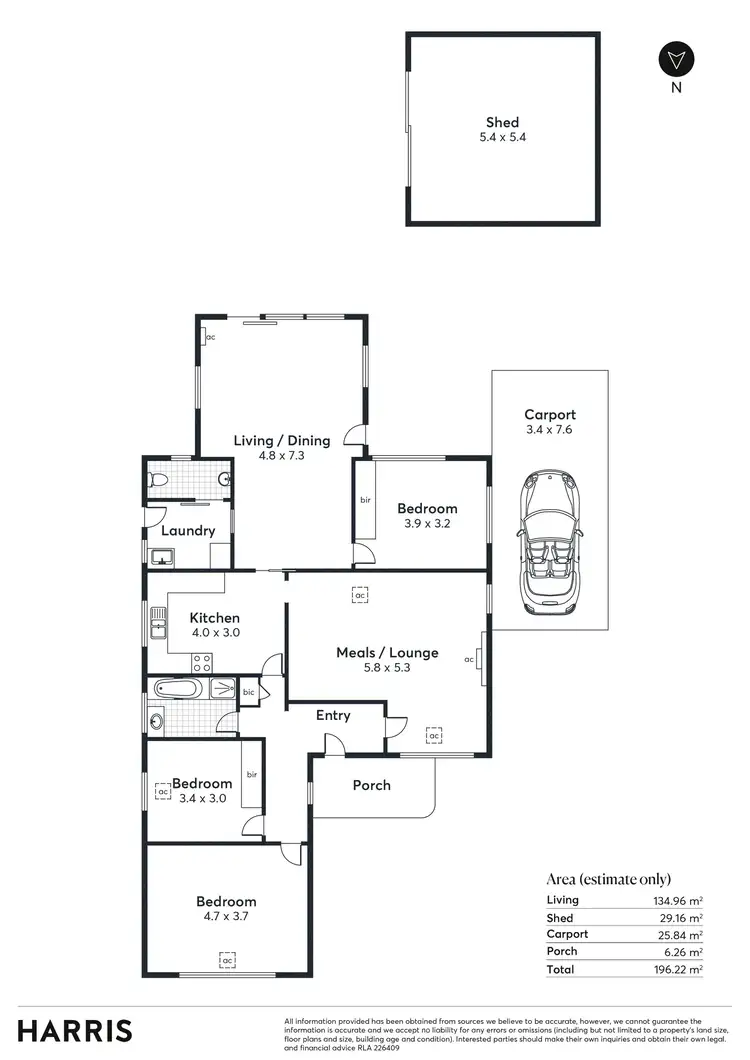 Floorplan of Homely house listing, 17 Welwyn Road, Manningham SA 5086
