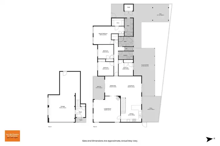 Floorplan of Homely house listing, 1 Minda Place, Jerrabomberra NSW 2619