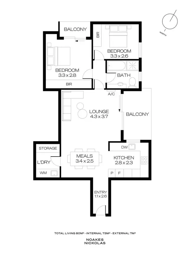 Floorplan of Homely apartment listing, 25/203 Anzac Highway, Plympton SA 5038