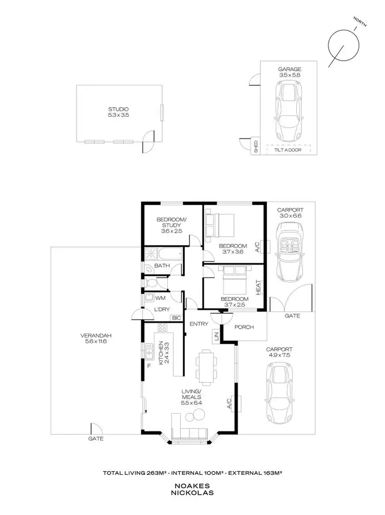 Floorplan of Homely house listing, 27 Caruso Crescent, Brahma Lodge SA 5109