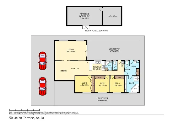 Floorplan of Homely house listing, 50 Union Terrace, Anula NT 812