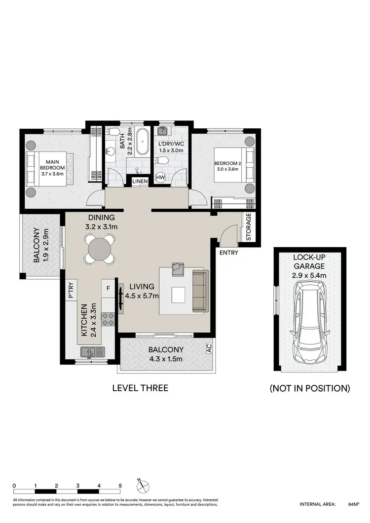 Floorplan of Homely apartment listing, 6/22 George Street, Mortdale NSW 2223