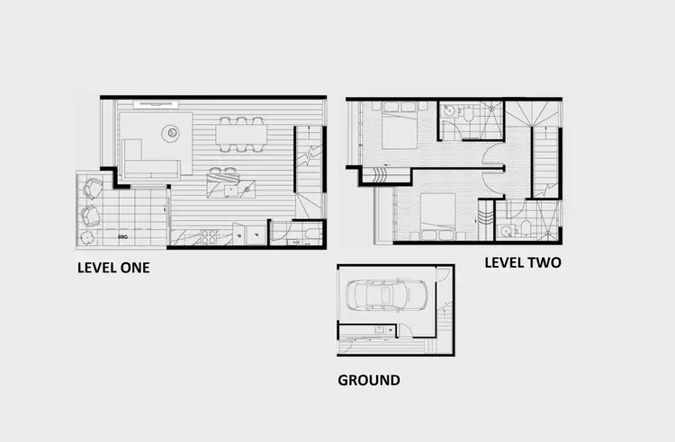 Floorplan of Homely townhouse listing, 48 Kokoda Place, Mordialloc VIC 3195