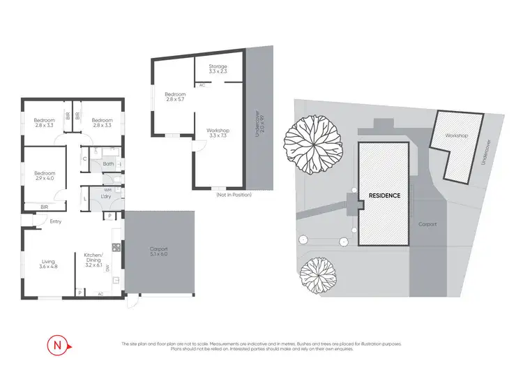 Floorplan of Homely house listing, 3 Perry Close, Melton VIC 3337