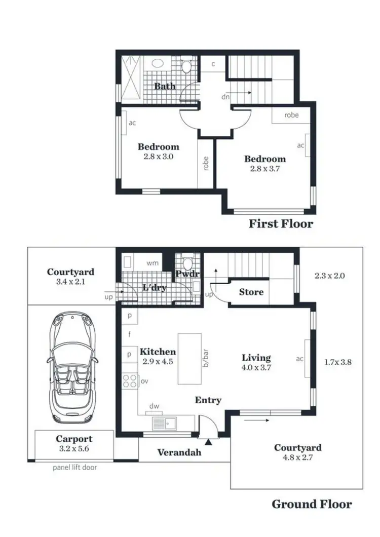 Floorplan of Homely house listing, 16 McAdam Street, Munno Para SA 5115