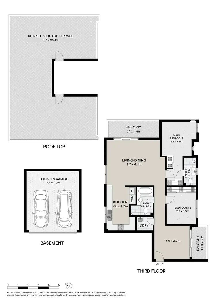 Floorplan of Homely apartment listing, 6/72 Lakeside Parade, The Entrance NSW 2261