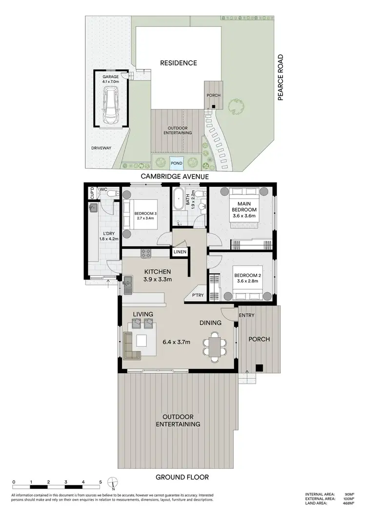 Floorplan of Homely house listing, 61 Pearce Road, Kanwal NSW 2259