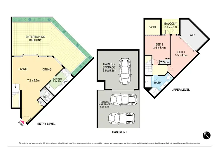 Floorplan of Homely apartment listing, 6/701 Military Road, Mosman NSW 2088