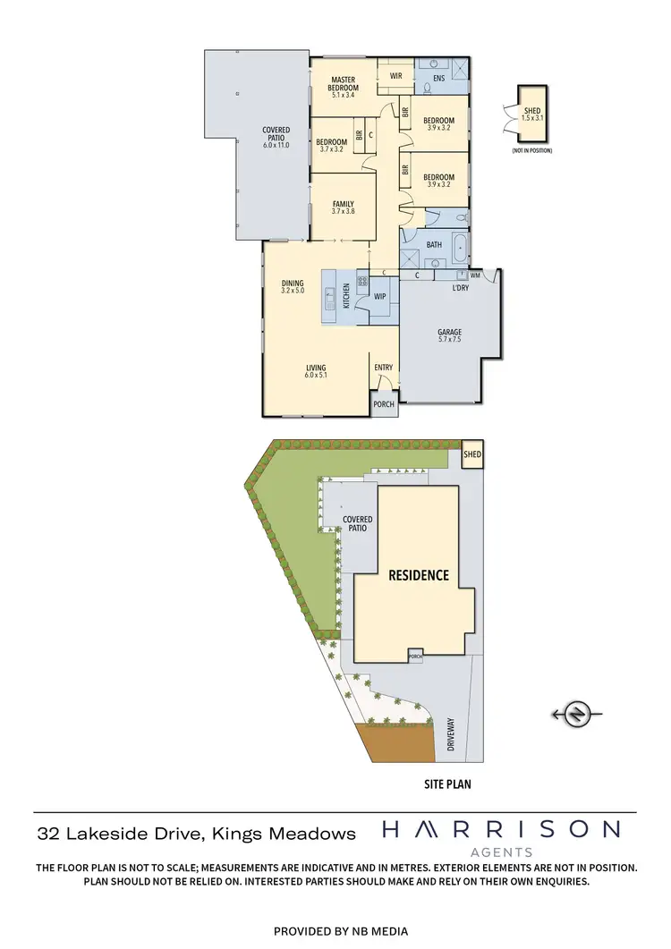 Floorplan of Homely house listing, 32 Lakeside Drive, Kings Meadows TAS 7249