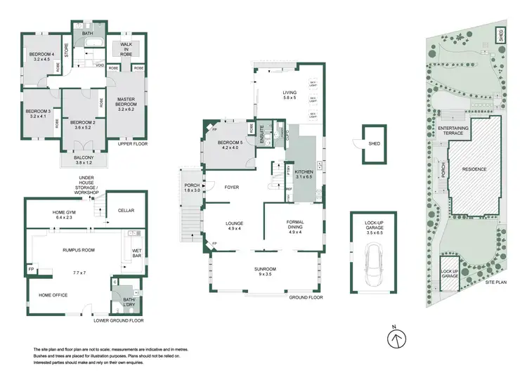 Floorplan of Homely house listing, 43 Cliff Road, Northwood NSW 2066