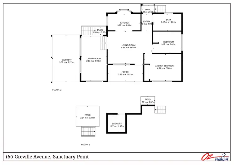 Floorplan of Homely house listing, 160 Greville Avenue, Sanctuary Point NSW 2540