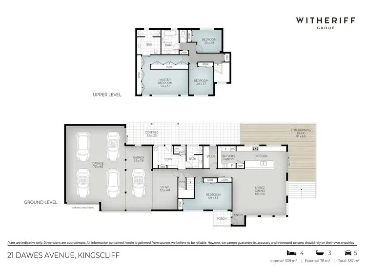 Floorplan of Homely house listing, 21 Dawes Avenue, Kingscliff NSW 2487