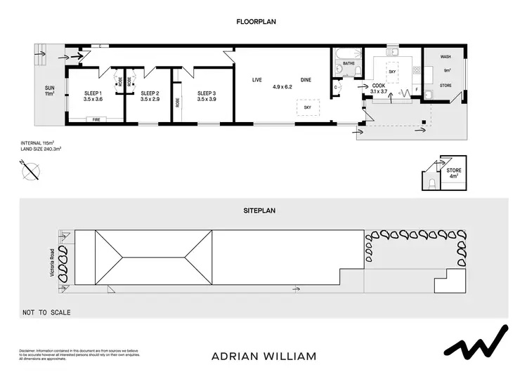Floorplan of Homely house listing, 149 Victoria Street, Dulwich Hill NSW 2203