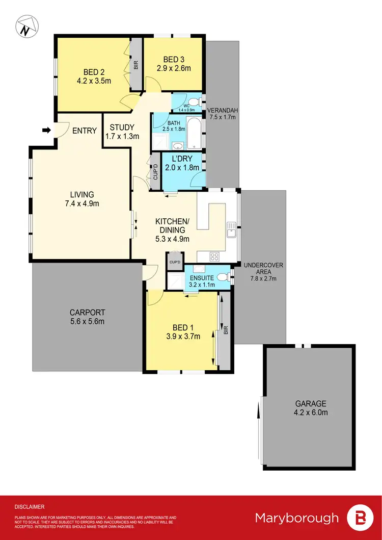 Floorplan of Homely house listing, 4-6 Inkerman Street, Maryborough VIC 3465