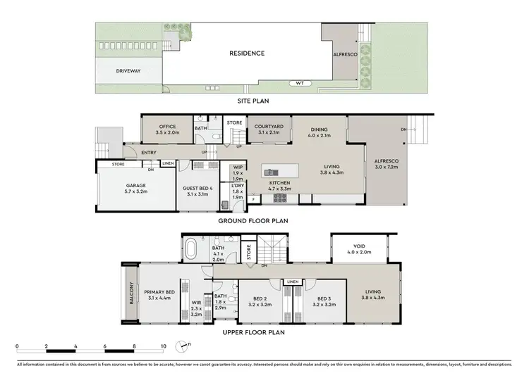 Floorplan of Homely semi-detached listing, 85a Forest Road, Miranda NSW 2228