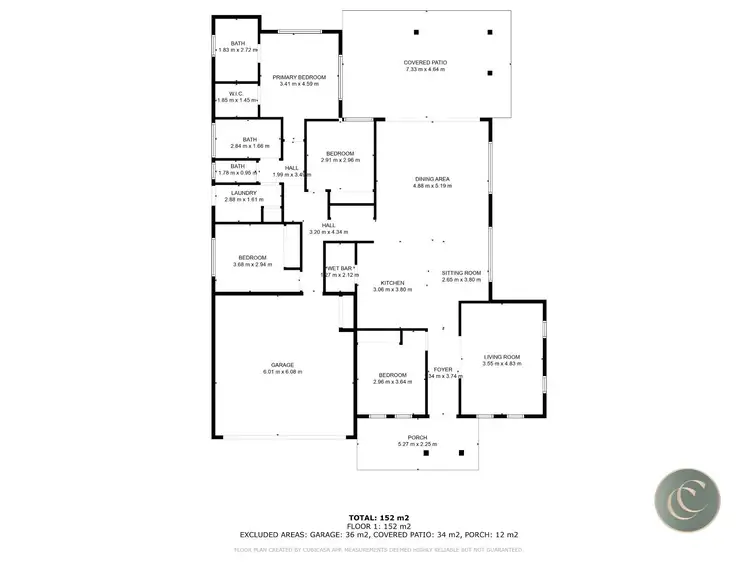 Floorplan of Homely house listing, 117 Gleneagles Drive, Curra QLD 4570