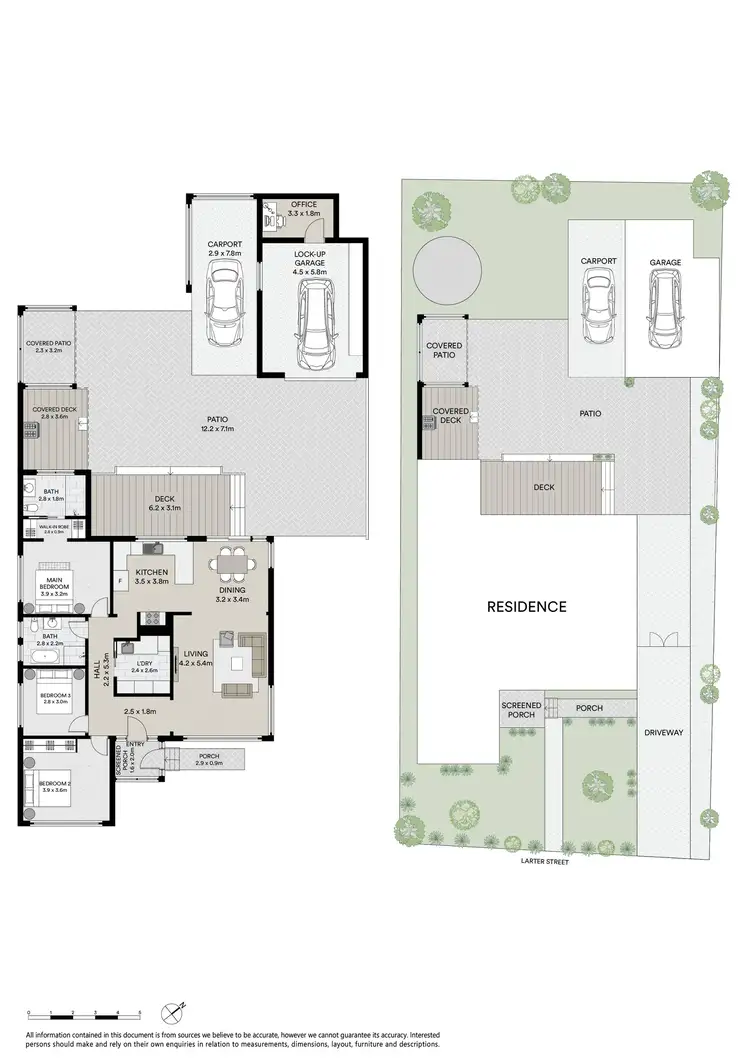 Floorplan of Homely house listing, 308 Larter Street, Golden Point VIC 3350