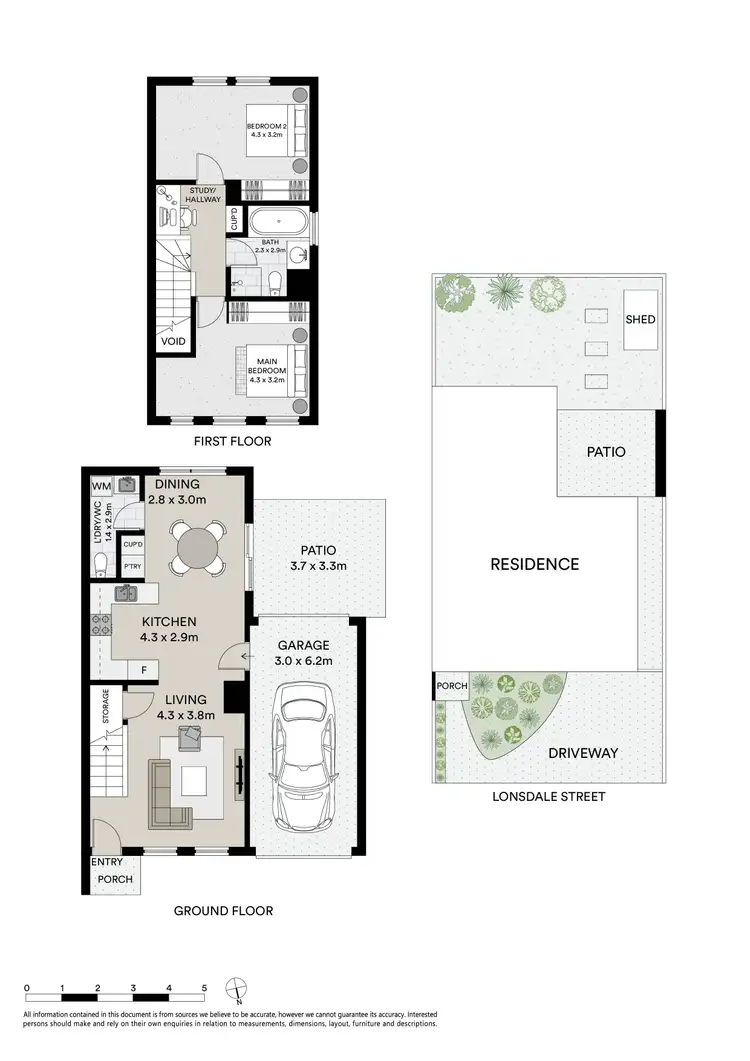 Floorplan of Homely house listing, 117C Lonsdale Street, Redan VIC 3350