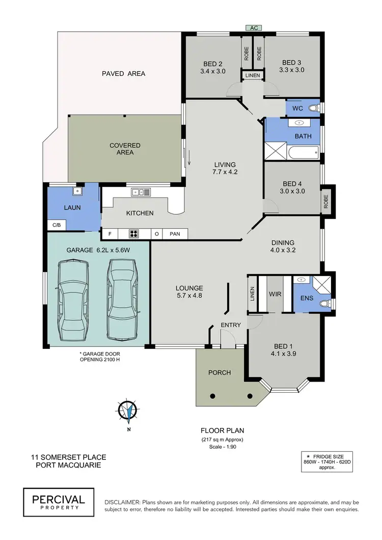 Floorplan of Homely house listing, 11 Somerset Place, Port Macquarie NSW 2444