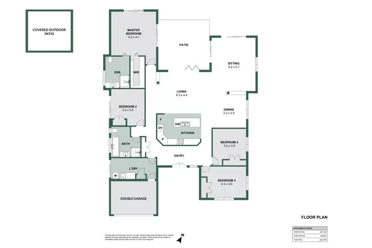 Floorplan of Homely house listing, 1 Eighth Avenue, Woorim QLD 4507
