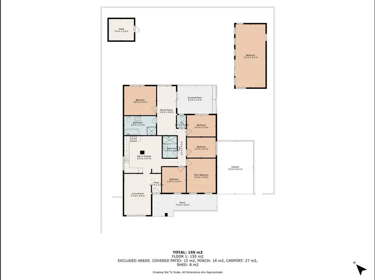 Floorplan of Homely house listing, 7 Dunholme Place, Huntingdale WA 6110