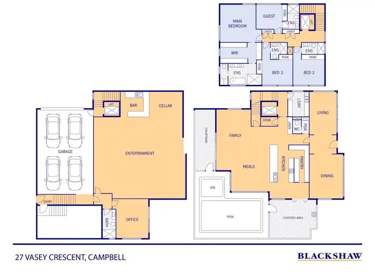 Floorplan of Homely house listing, 27 Vasey Crescent, Campbell ACT 2612