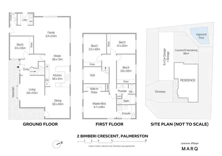 Floorplan of Homely house listing, 2 Bimberi Crescent, Palmerston ACT 2913