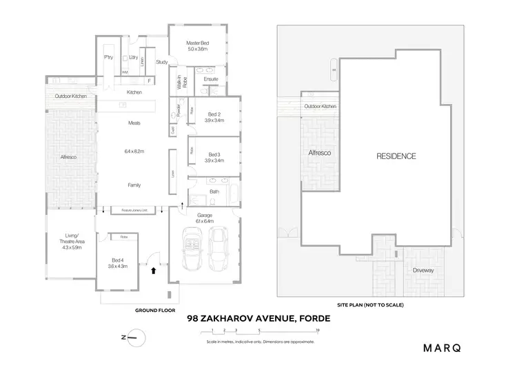 Floorplan of Homely house listing, 98 Zakharov Avenue, Forde ACT 2914