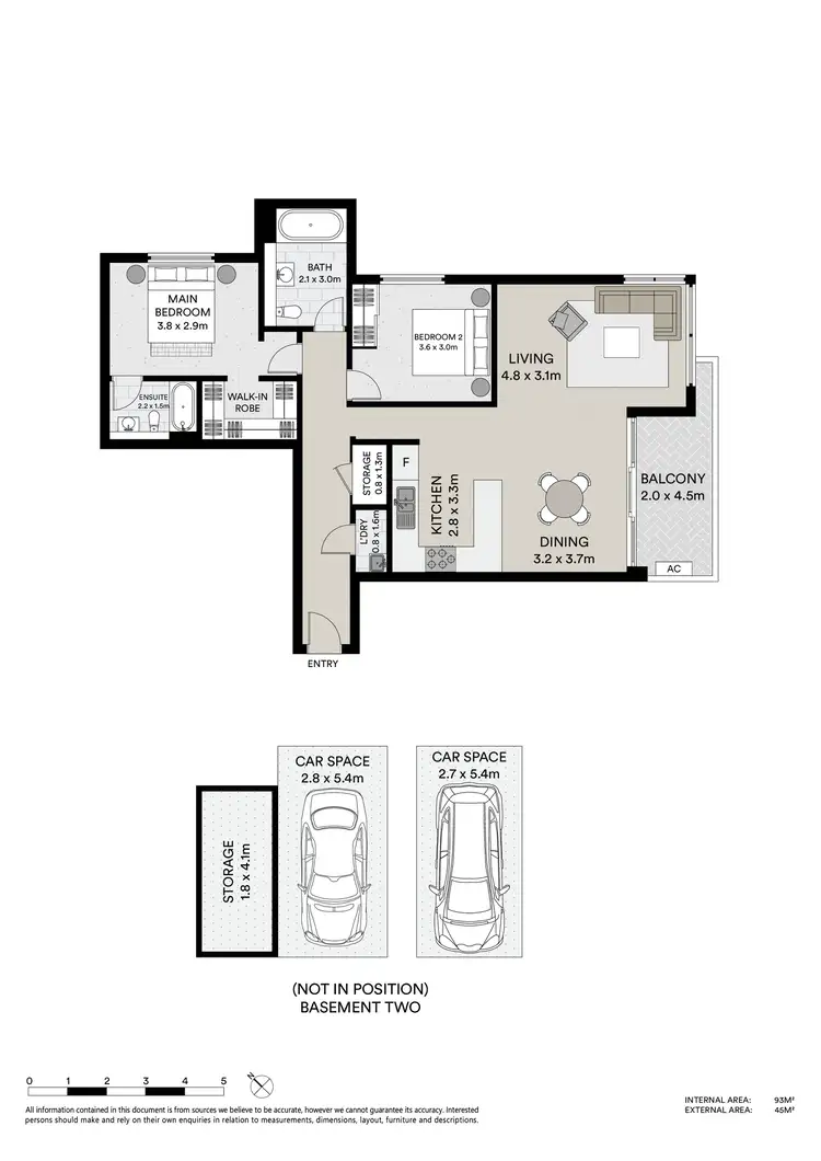 Floorplan of Homely apartment listing, 14/1 John Street, Kogarah Bay NSW 2217