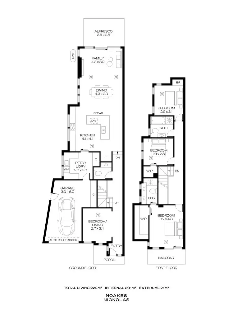 Floorplan of Homely house listing, 79B Hendrie Street, Morphettville SA 5043