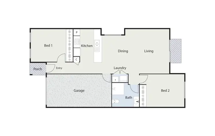 Floorplan of Homely house listing, 47 Daramoolen Street, Ngunnawal ACT 2913
