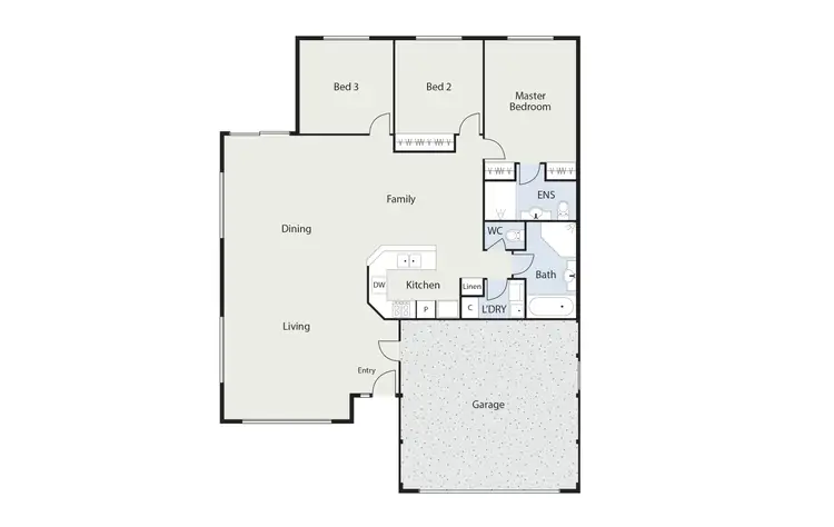 Floorplan of Homely townhouse listing, 35/67 Barraclough Crescent, Monash ACT 2904