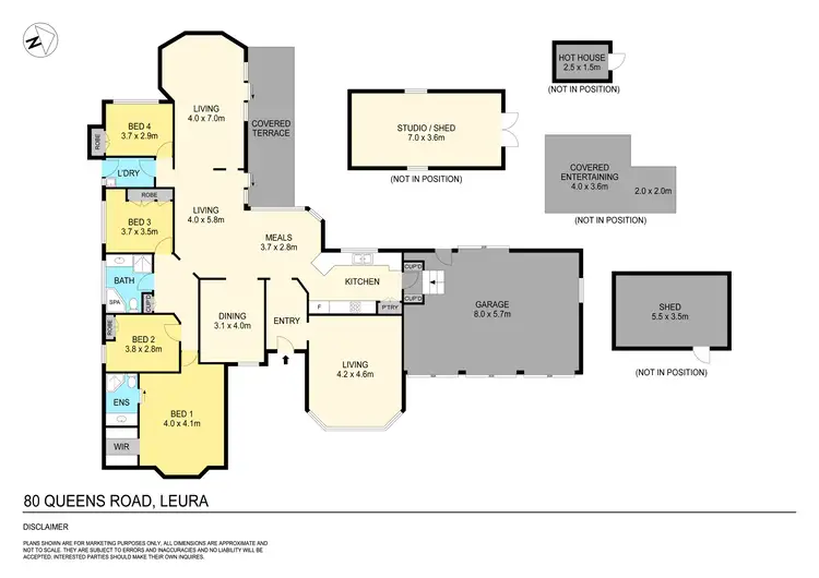 Floorplan of Homely house listing, 80 Queens Road, Leura NSW 2780