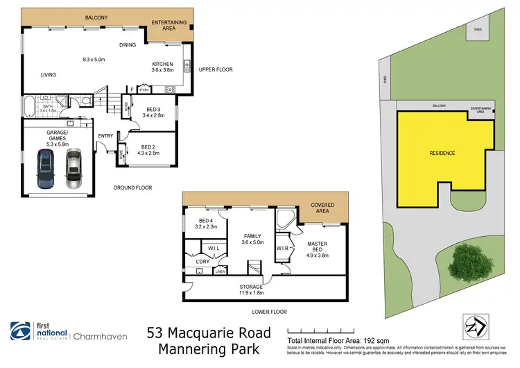 Floorplan of Homely house listing, 53 Macquarie Road, Mannering Park NSW 2259
