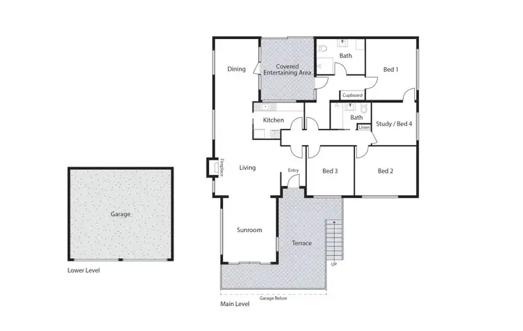 Floorplan of Homely house listing, 6 Caley Crescent, Narrabundah ACT 2604