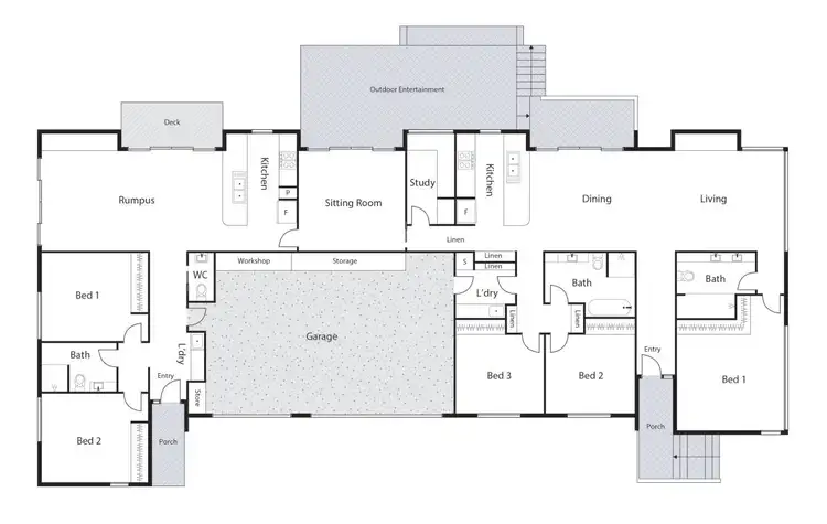 Floorplan of Homely house listing, 14 Cumberlege Crescent, Pearce ACT 2607