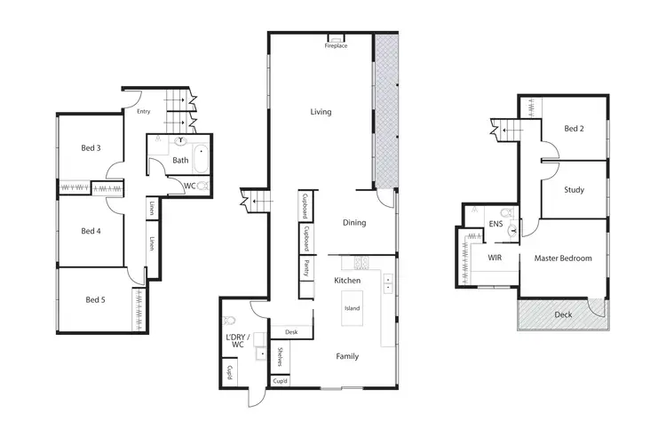 Floorplan of Homely house listing, 25 Couvreur Street, Garran ACT 2605