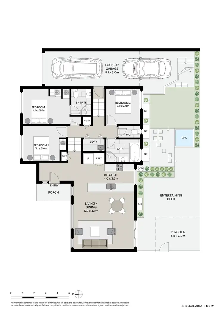 Floorplan of Homely villa listing, 1/4-6 Watt Avenue, Ryde NSW 2112