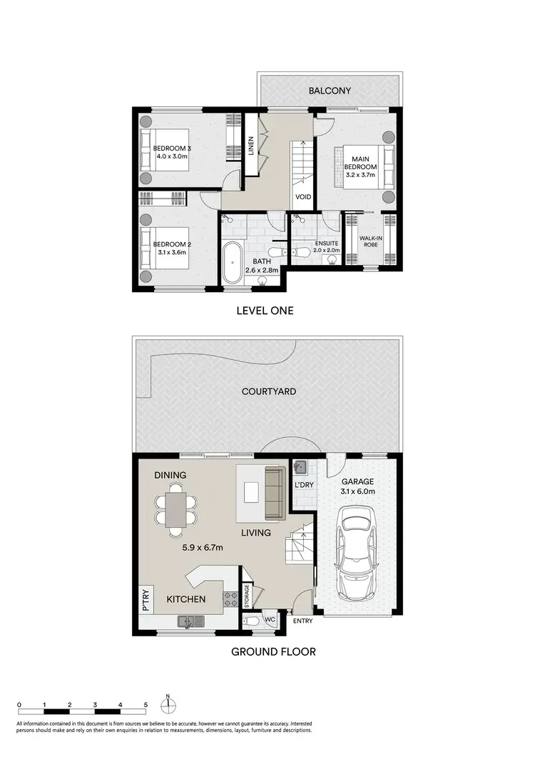 Floorplan of Homely townhouse listing, 4/82 Ocean View Drive, Wamberal NSW 2260