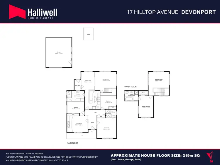 Floorplan of Homely house listing, 17 Hilltop Avenue, Devonport TAS 7310