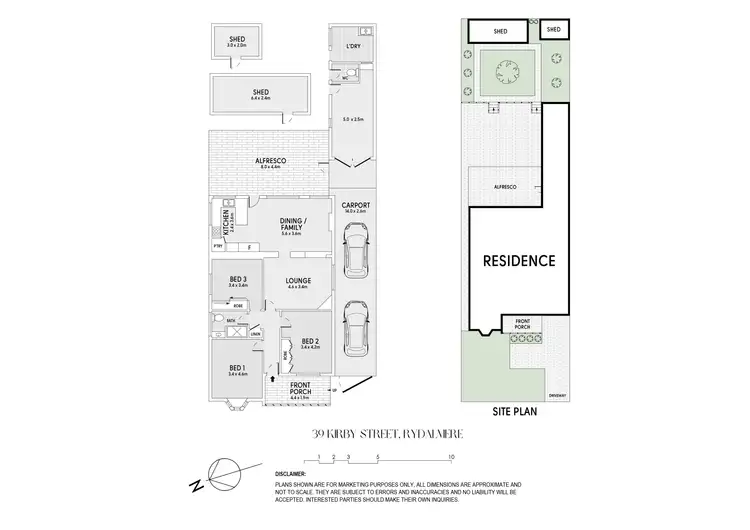 Floorplan of Homely house listing, 39 Kirby Street, Rydalmere NSW 2116