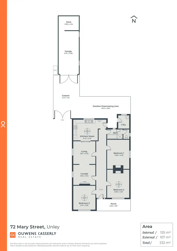 Floorplan of Homely house listing, 72 Mary Street, Unley SA 5061