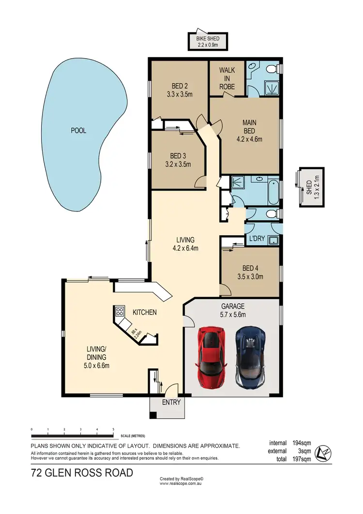 Floorplan of Homely house listing, 72 Glen Ross Road, Sinnamon Park QLD 4073