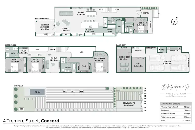 Floorplan of Homely house listing, 4 Tremere Street, Concord NSW 2137