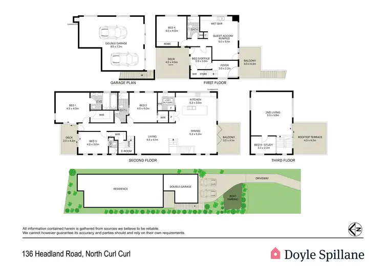 Floorplan of Homely house listing, 136 Headland Road, North Curl Curl NSW 2099