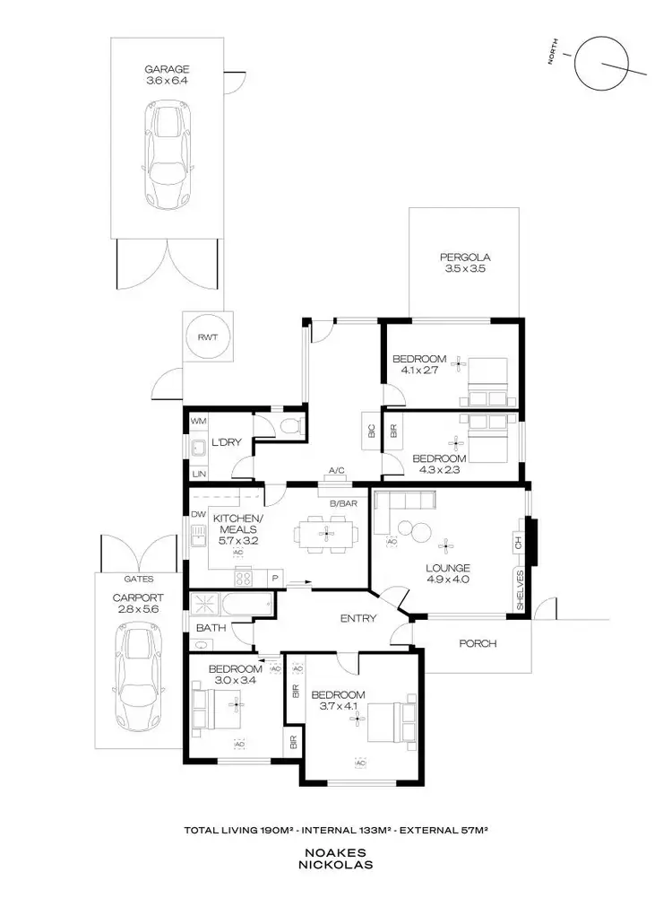 Floorplan of Homely house listing, 19 Netherby Avenue, Plympton SA 5038